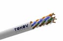Кабель витая пара U/UTP 4х2х24AWG(0.48мм) кат.5E PVC Fluke tested (м) TOKOV ELECTRIC TKE-C06-U/UTP-42-5E-305