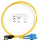 Шнур оптический duplex SC-FC 9/125 sm 1м LSZH Cabeus FOP(d)-9-SC-FC-1m