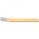 Зубило шлицевое загнутое, ширина резца 27 мм, (26X7)X240 мм, плоско-овальный профиль, полировка