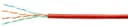 Кабель витая пара LAN U/UTP 4x2x24AWG кат.5е PVC (100 м) красный Cabeus (UTP-4P-Cat.5e-SOLID-RD-100)