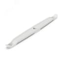 Держатель плоского кабеля двусторонний для прямого монтажа на 12 мест в гофроящике белый (210 шт/кор)