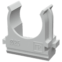 Держатель-клипса с защелкой D25 мм (100шт) (PR.02725)