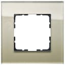 Рамка 1-постовая, стекло Champagne Gold