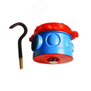 Коробка потолочная с крюком для заливки в бетон 70х100мм 59384 DKC