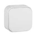 Quteo Кнопка 1 клавиша наружная белая 6А LEGRAND