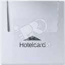 Накладка карточного выключателя (без механизма)  Серия LS990  Материал- ударопрочный термопласт  Цвет- алюминий