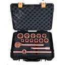 Набор торцевых головок искробезопасных 3/4", 14 предметов AlCu Калиброн