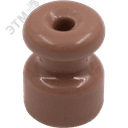 Изолятор для наружного монтажа R, керамика, цвет капучино (50 шт/уп)