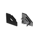 Заглушка SLKANTH18 FLAT BLACK с отверстием Arlight Пластик 049432
