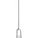 Миксер "Профессионал" для гипсовых смесей и наливных полов, шестигранный хвостовик, оцинкованный, на подвеске, 80х530мм