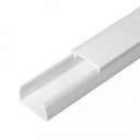 Кабель-канал 25х16х2000мм. в П\Э (80м/уп) белый 2-й замок. Промрукав PR.0625161