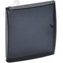 Дверца для корпуса пластикового КМПн-4 IP41 черная прозрачная TEKFOR Mini IEK