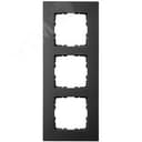 Рамка 3-постовая, алюминий Black