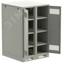 Шкаф LINEA B (пустой) 1350х900х950мм двустворчатая металлическая дверь серый ITK