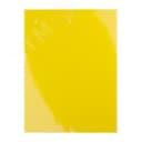 Табличка полужесткая 49x15мм. Клейкое основание. ПВХ-0,5. Желтая (12 шт. на пластине, упак. по 10 листов)