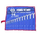 Набор комбинированных ключей, 8-24 мм, чехол из теторона, 14 предметов