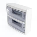 Бокс настенный 24 модуля, пластик, IP20, серия Standart (КНО-24Д), EBX50-3/24-20