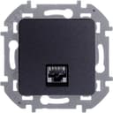 Информационная розетка RJ 45 категория 6 UTP INSPIRIA антрацит