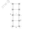 Опорная конструкция для установки оборудования TECHNORAPTOR FOOT 1500х5000 HD КМ-профиль