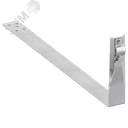 Держатель проводника круглого 6-10мм черепичная кровля L=380мм оцинкованная сталь IEK