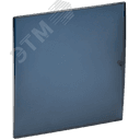 Дверца для корпуса пластикового ЩРН(В)-П-54 IP41 черная прозрачная TEKFOR