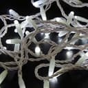 Гирлянда НИТЬ NeonNight 10 м белый ПВХ 100 LED Белые соединяется 24В 305135