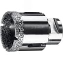 Коронка алмазная высокоскоростная для УШМ (М14) d 40мм по керамограниту и железобетону, Вакуумное Спекание, Профессионал ЗУБР