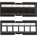 Вставка под кейстоны в модульную панель, неэкранированная, 6 портов, без шторок LANMASTER LAN-FRM-IN-6OK-UXX