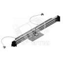 Конечный элемент для напольного короба под заливку, ширина - 350 мм, кратность - 1шт, PC - Пластик (поливинилхлорид)