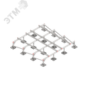 Опорная конструкция для установки оборудования TECHNORAPTOR STEELFOOT 3000х3000 КМ-профиль