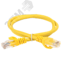 Патч-корд категории 5Е UTP 5м желтый GENERICA