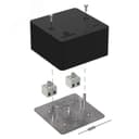 Коробка огнестойкая для о/п 40-0310-FR2.5-8 Е15-Е120 RAL9005 150х110х70 (6 шт/кор)