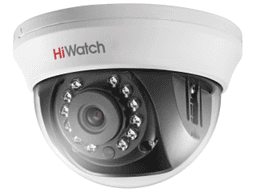 Уличная видеокамера 2.8мм, 2Мп, купольная, EXIR-20м, HiWatch DS-T201(B)