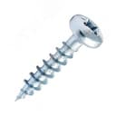 Саморез 3,5х25 DIN 7981 полукругл. гол. острый цинк (1000 шт/уп)