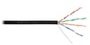 LAN U/UTP 4x2x24AWG (0,52мм) Кат.5e (Класс D) полимерн материал нг(А)-HF черный (305м) NIKOMAX (NMC 9100C-BK)