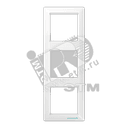 Рамка 3 поста белая