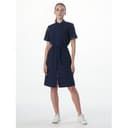 Халат женский Сансара-005 (тк.Смесовая,160) MedLine, т.синий,52-54,170-176