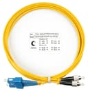 Шнур оптический duplex SC-FC 9/125 sm 2м LSZH Cabeus FOP(d)-9-SC-FC-2m