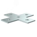 Пластина соед. X-образная для STRUT-профиля HDZ