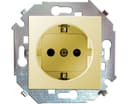 Розетка 1-м СП Simon 15 16А IP20 250В с заземл. Schuko защ. шторки винтов. клеммы механизм сл. кость Simon 1591443-031