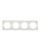 Рамка 4-м Mira горизонт. бел. LEZARD 701-0200-149