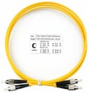 Шнур оптический duplex FC-FC 9/125 sm 1,5м LSZH Cabeus FOP(d)-9-FC-FC-1,5m