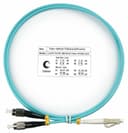 Шнур оптичесикй duplex LC-FC 50/125 MM OM3 1 м LSZH Cabeus FOP-50-LC-FC-1M