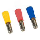 Разъем-штекер РшИп OptiKit S-Shp-PVC-2-5-4 (100шт) КЭАЗ Optima