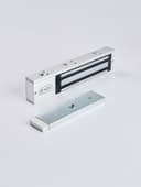 Электромагнитный замок (сила удержания 280кг), с двумя встроенными датчиками, цвет серебристый сатинированный алюминий RAL 7047 RL-EM280-LSS R-Lock