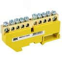 Шина PE земля на DIN-изоляторах ШНИ-8х12-10-Д-Ж