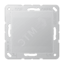 Крышка для произвольных отверстий (с несущей платой)  Серия A500  Материал- термопласт  Цвет- алюминий