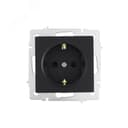 VESNA Розетка с защитой от детей ПБТ белая