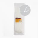 Хомут нейлоновый STEKKER NYCT47350 47х350 мм d пучка max 90 мм нагрузка 22кг белый упаковка 100 шт 32789