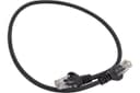 Патч-корд RJ45 - RJ45, 4 пары, UTP, категория 5е, 0.5 м, черный, LSZH LANMASTER LAN-PC45/U5E-0.5-BK